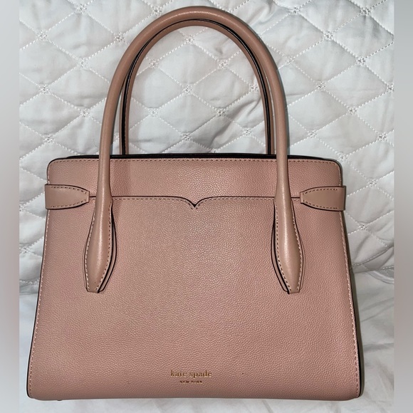 Kate Spade Toujours Medium Satchel Flapper Pink - Picture 2 of 12